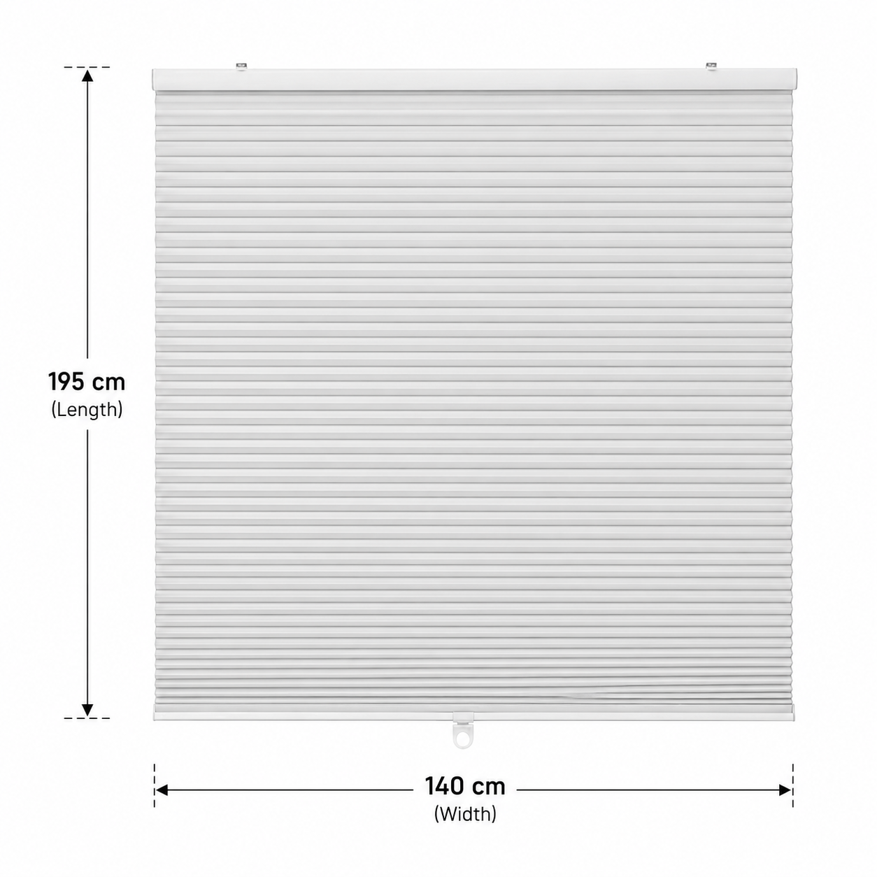 TRIPPSTA Cellular Block-Out Blind Indoor Window Shade 140×195 cm - Image 5