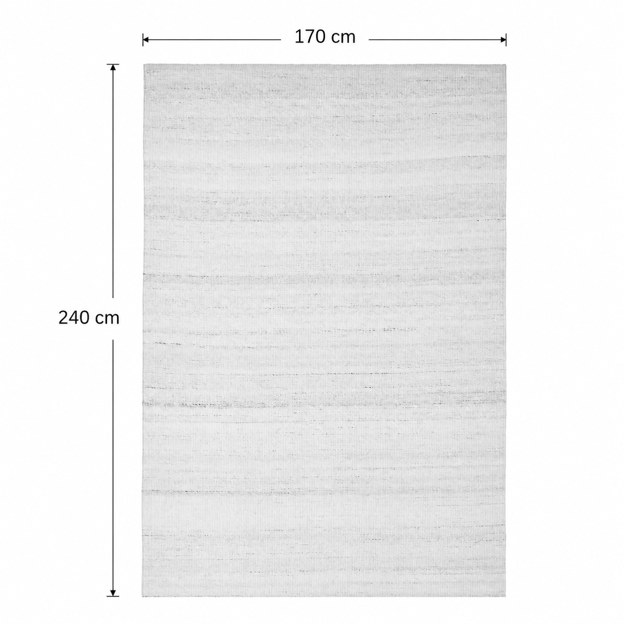 TIDTABLA Large Flatwoven Wool and Cotton Rug - Image 9