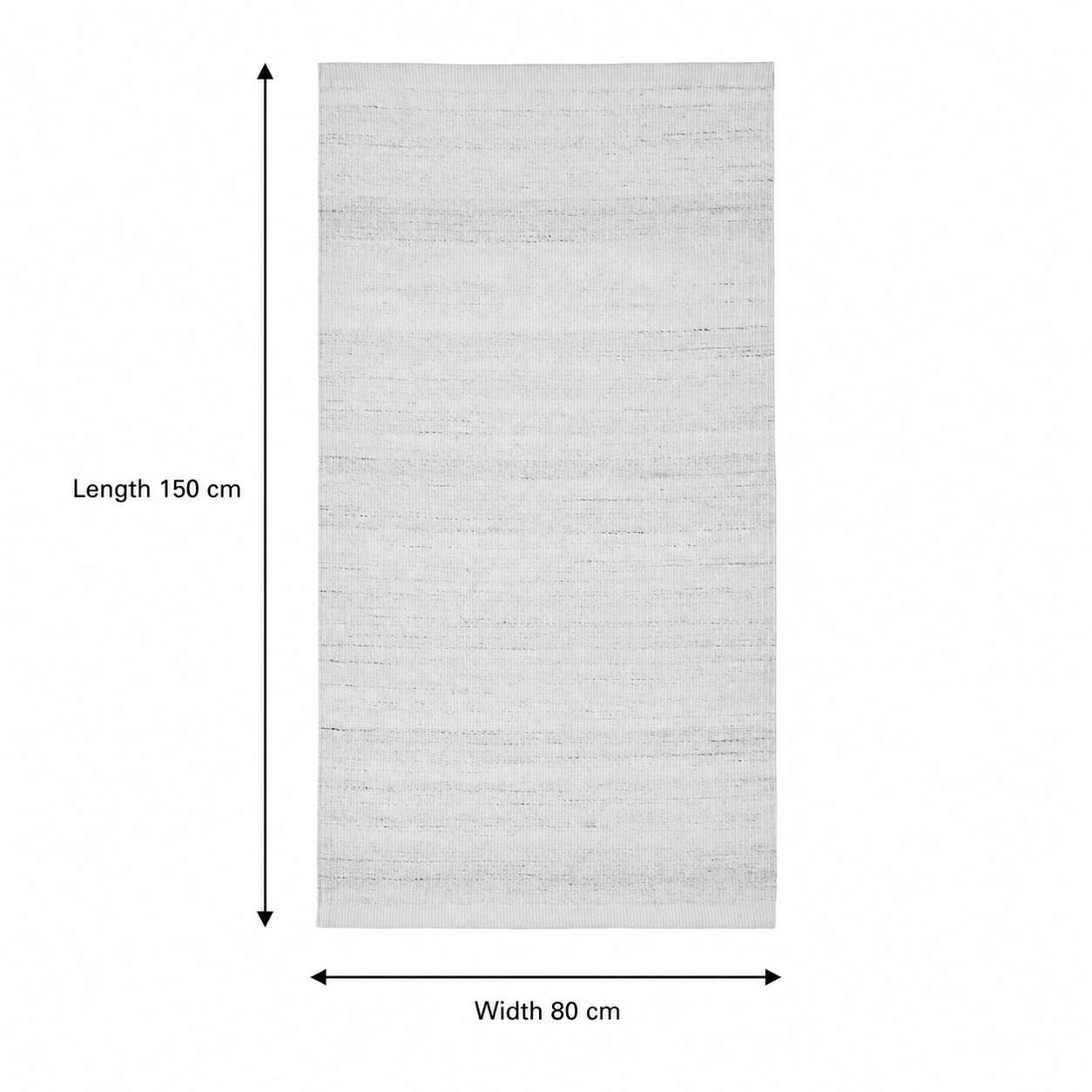 TIDTABLA Small Flatwoven Wool and Cotton Rug - Image 4