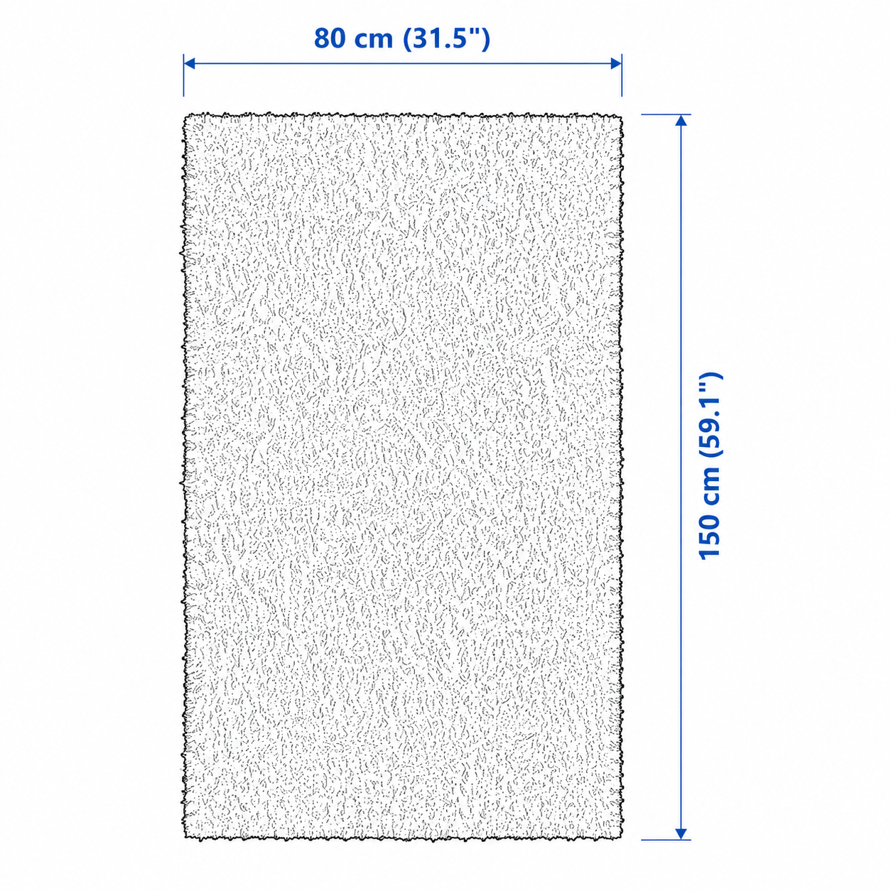 LINDVIK Soft High Pile Rug-80x150 cm - Image 5