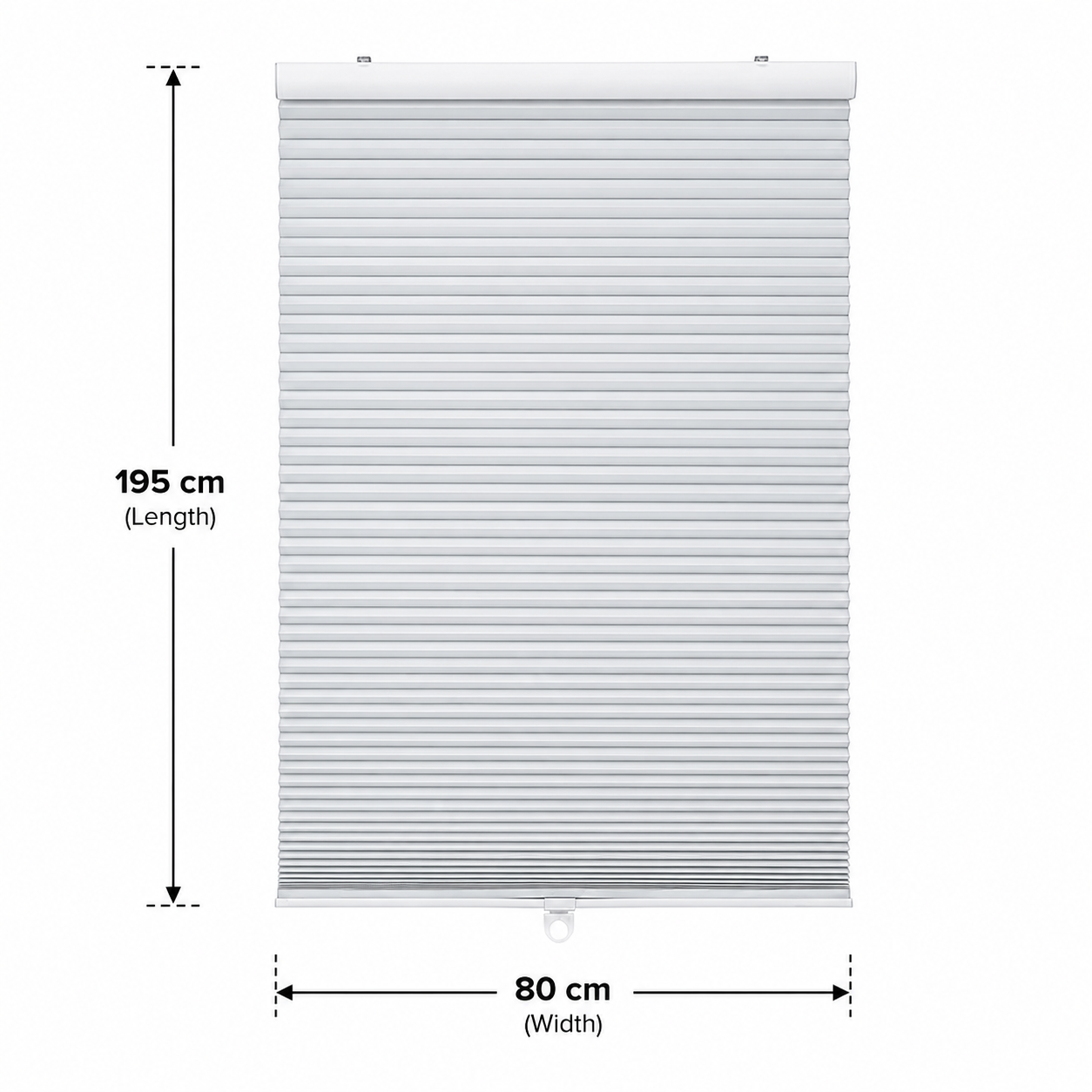 TRIPPSTA Cellular Block-Out Blind Indoor Window Shade 80×195 cm - Image 5