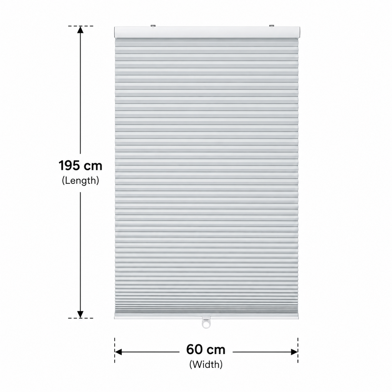 TRIPPSTA Cellular Block-Out Blind Indoor Window Shade 60×195 cm - Image 4