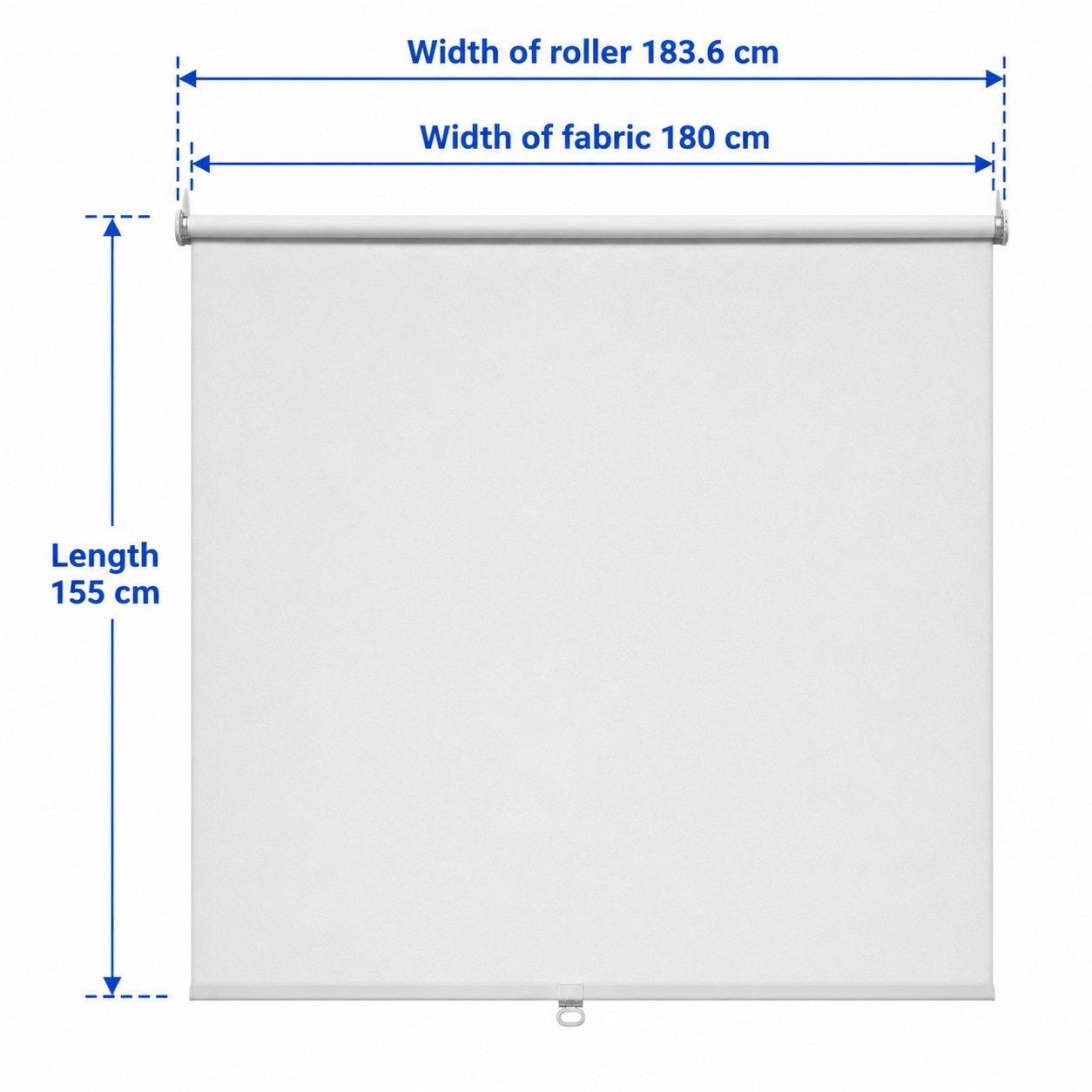 FONSTERDALEN Blackout Window Roller Blind 180 × 155 cm - Image 6
