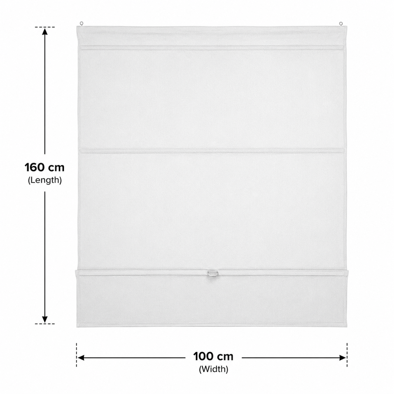 RINGBLOM Fabric Roller Blind Indoor Window Light Control–160×100 cm - Image 8
