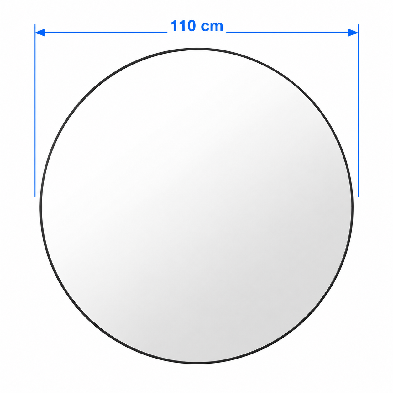 LINDBY Aluminum Round Mirror - Image 4