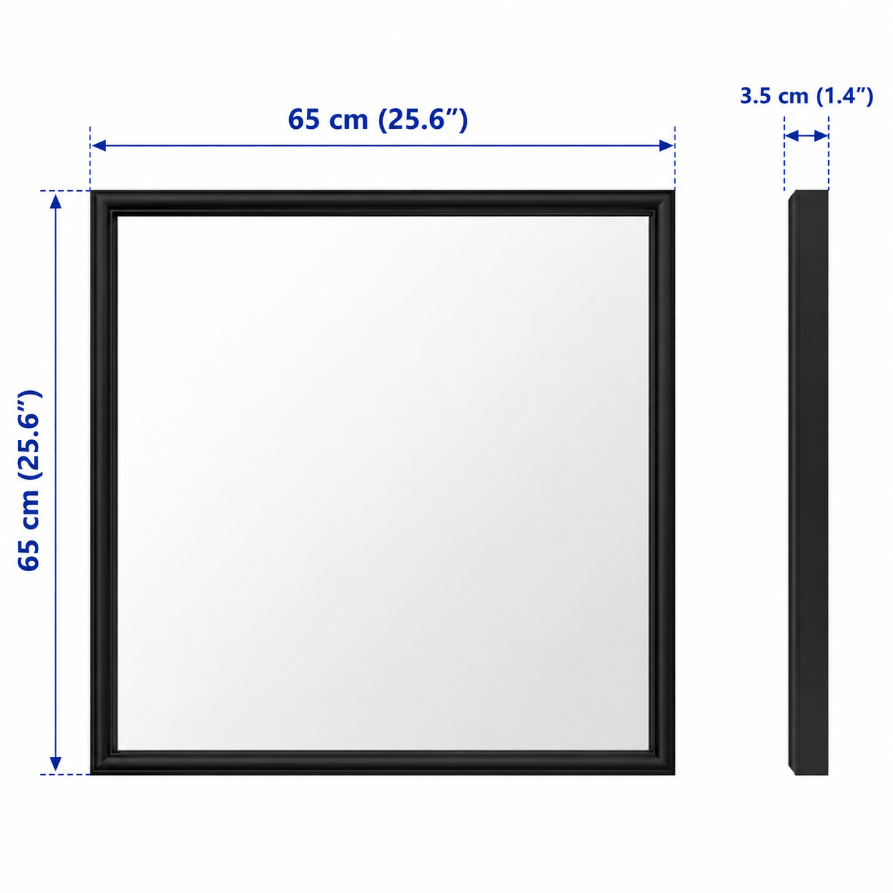 NISSE Rectangular Wall Mirror - Image 6
