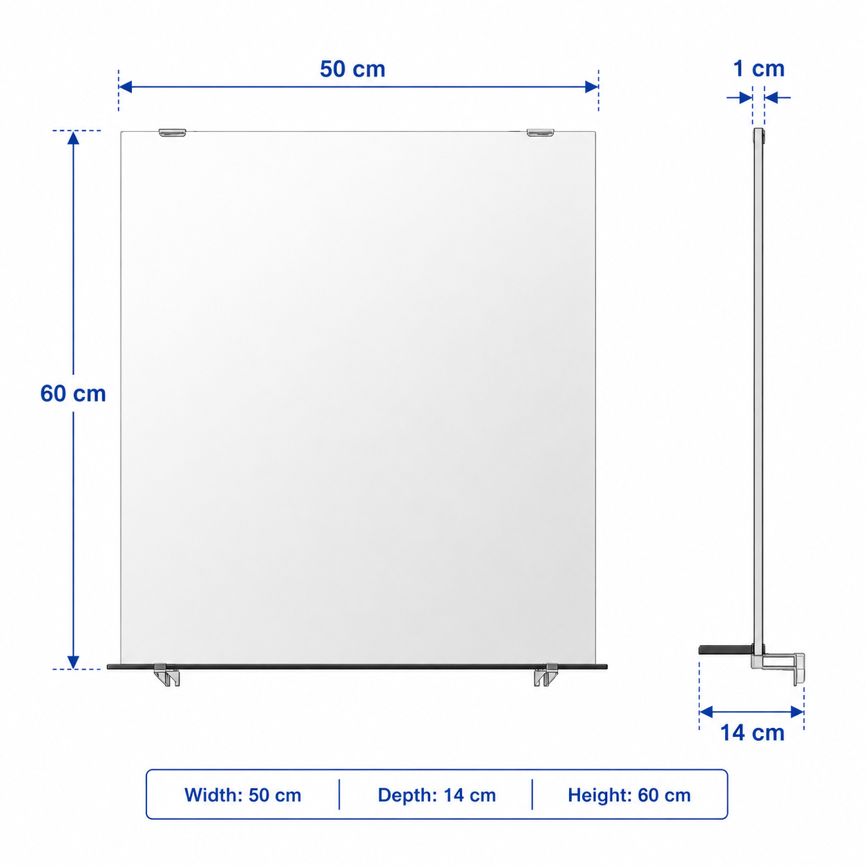NUVORA Bathroom Wall Mirror - Image 4
