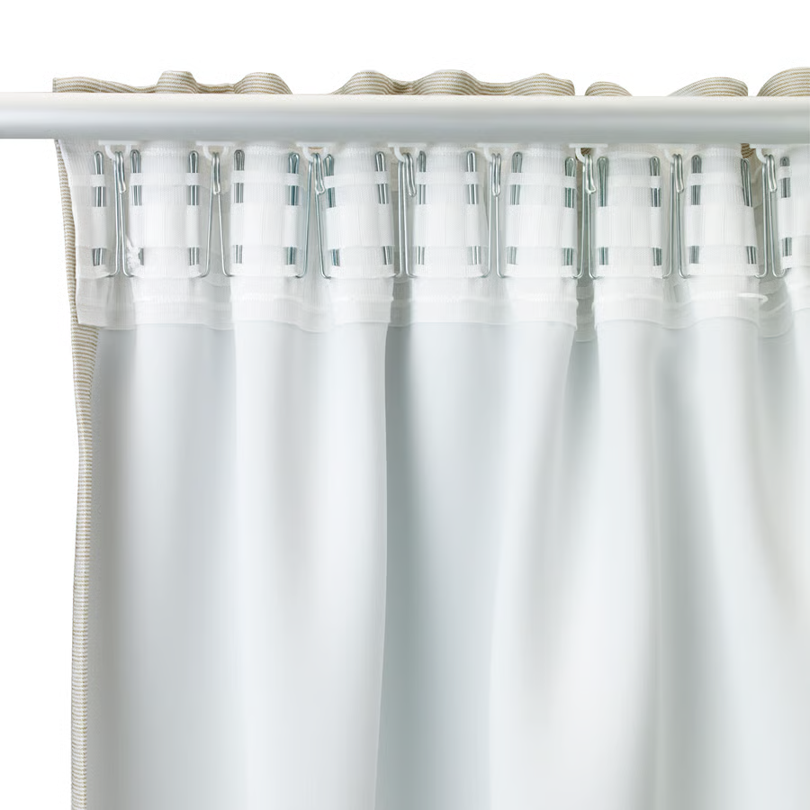 VILBOR Polyester Room Darkening Pleated Curtains - Image 6