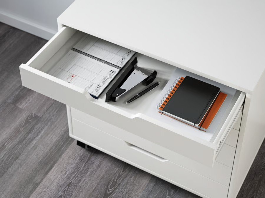 ALVEX 6-Drawer Mobile Storage Unit - Image 2