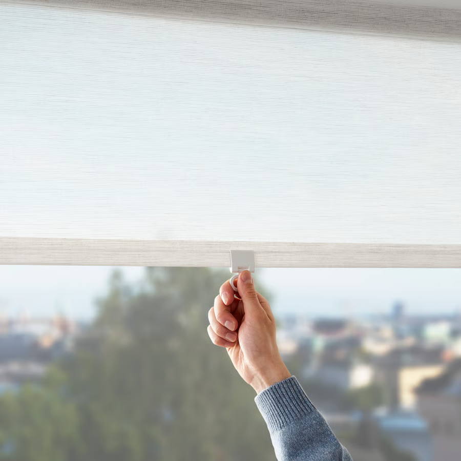SANDVEDAL Roller Blind Beige Elegant Window Shade - Image 3