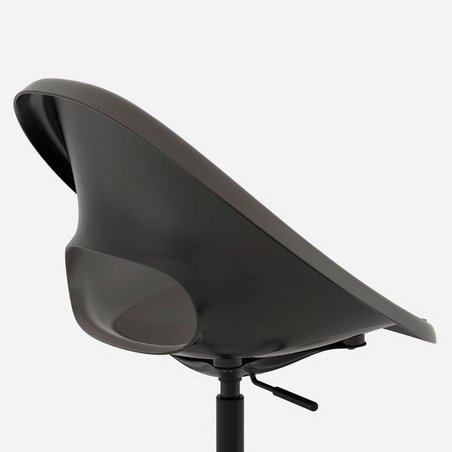 KAPTORA/ALVEX Office Desk & ELVBERGET MALSKOR Swivel Chair - Image 4