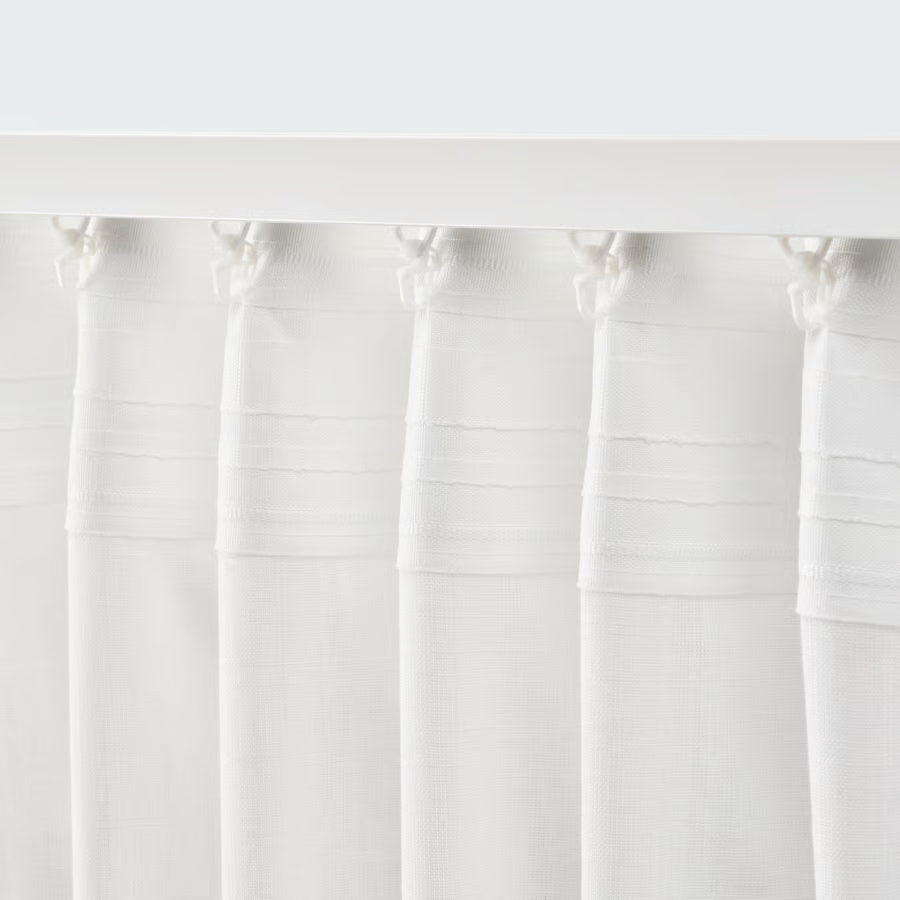 SILVERHOLM Cotton Pleated Curtain - Image 2