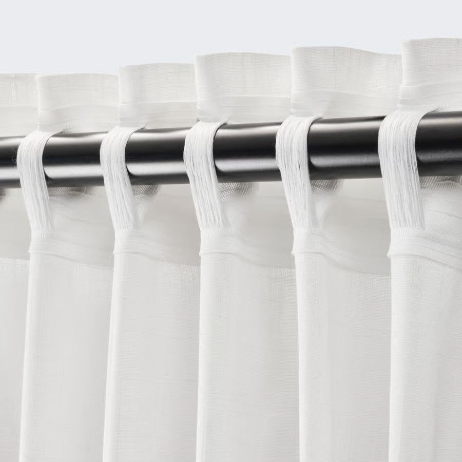 SILVERHOLM Cotton Pleated Curtain - Image 3
