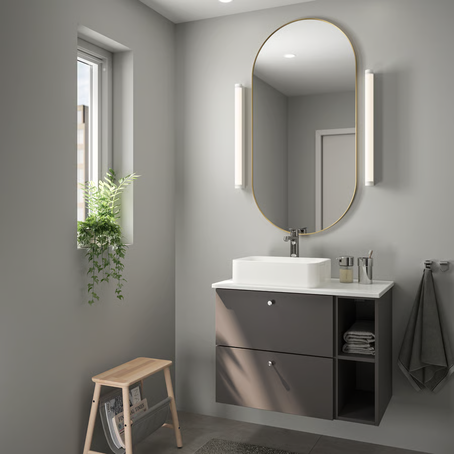 LINDBY Large Oval Mirror - Image 2