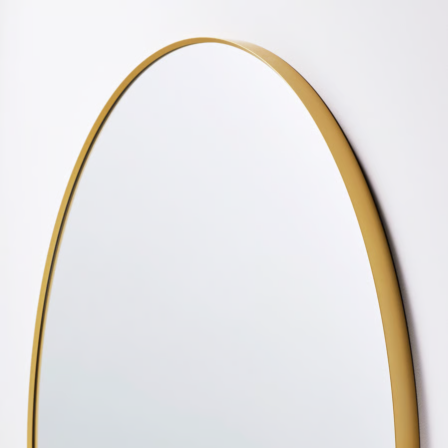 LINDBY Aluminium Round Mirror 80 cm - Image 3
