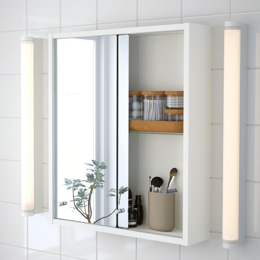 NUVORA Sliding Door Mirror Cabinet - Image 2