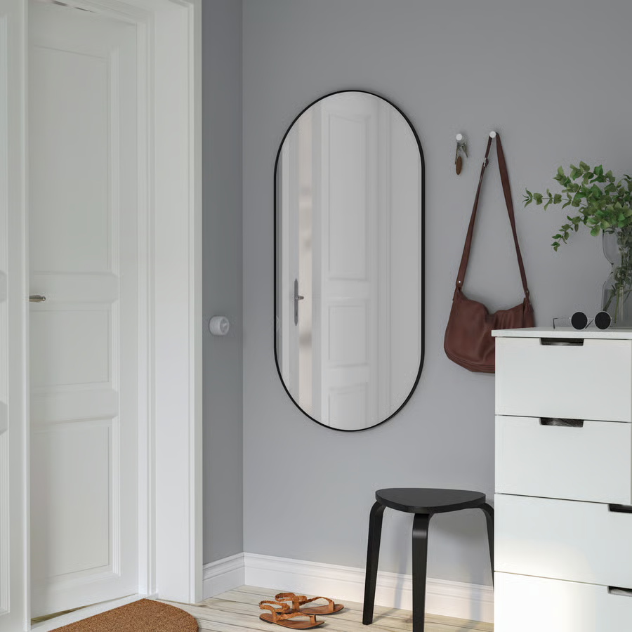 LINDBY Large Oval Mirror - Image 6