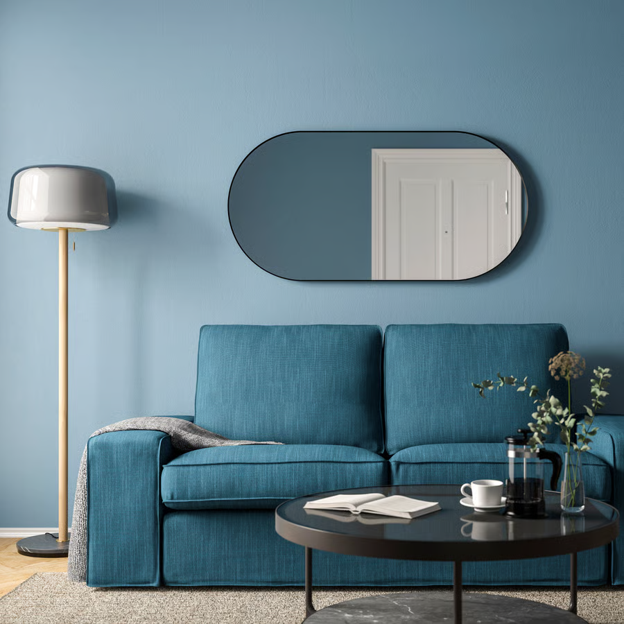 LINDBY Large Oval Mirror - Image 8