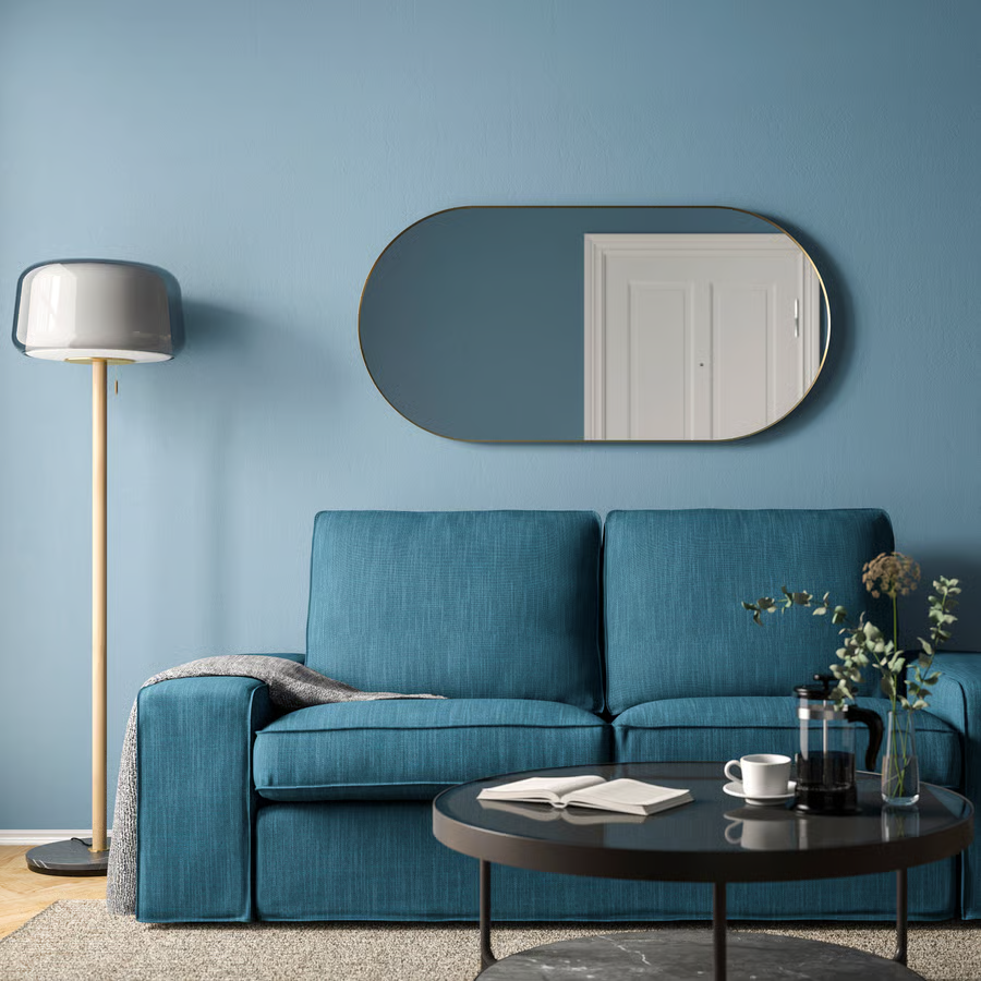 LINDBY Large Oval Mirror - Image 5