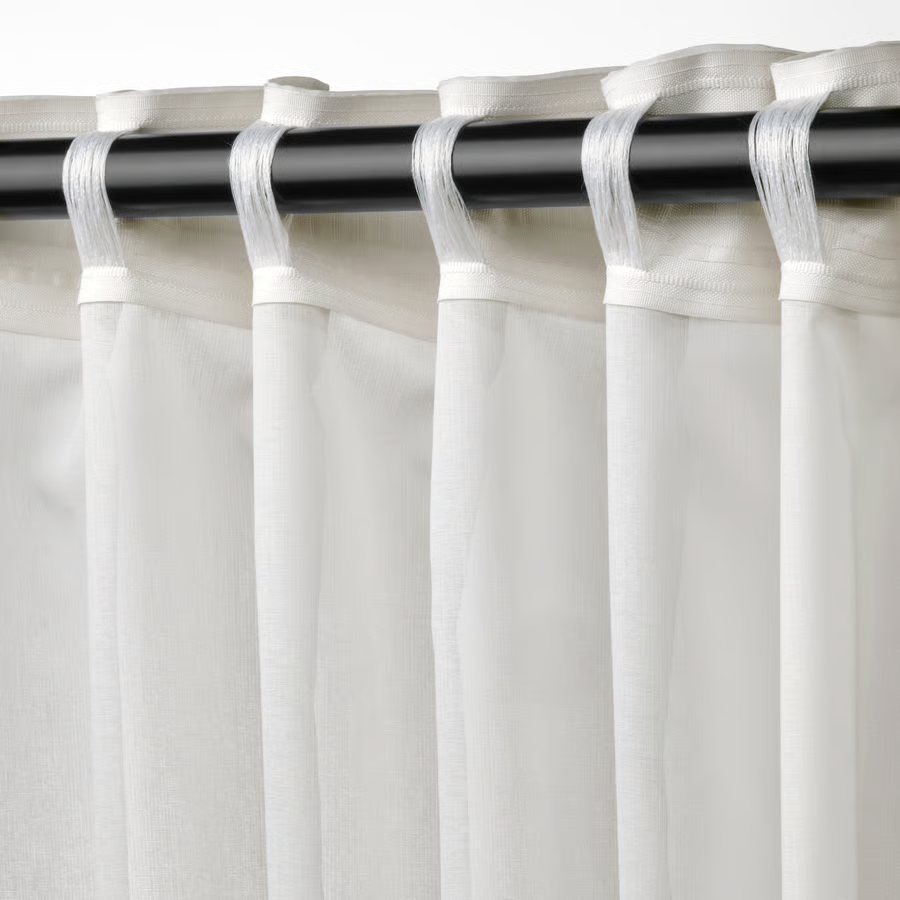 ROSENBLOM Polyester Pleated Airy Curtains - Image 4