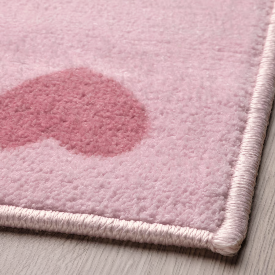 BARNDRÖMA Heart Pattern Rug - Image 3