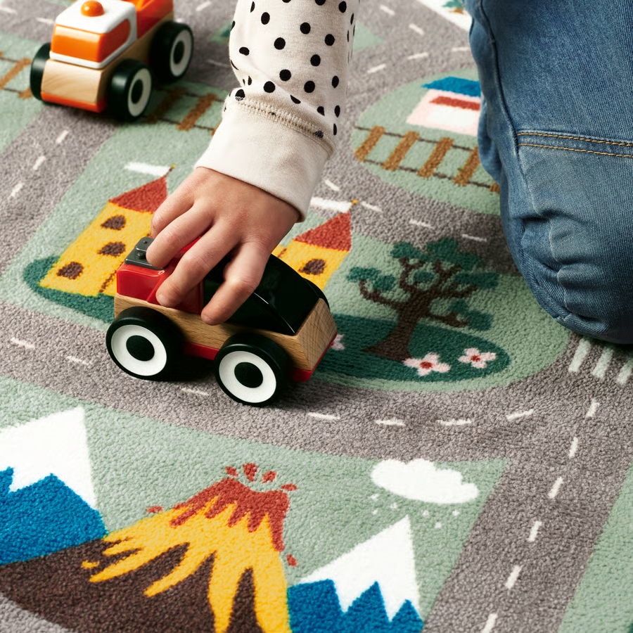 VALLABYA City Streets Pattern Rug - Image 4
