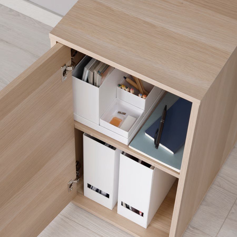 ALVEX 1-Door Mobile Storage Cabinet - Image 5