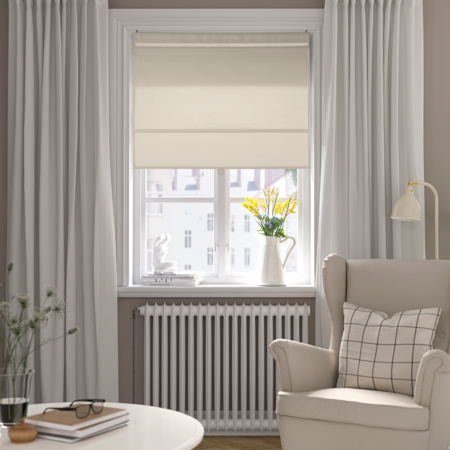 RINGBLOM Fabric Roller Blind Indoor Window Light Control–160×80 cm - Image 3