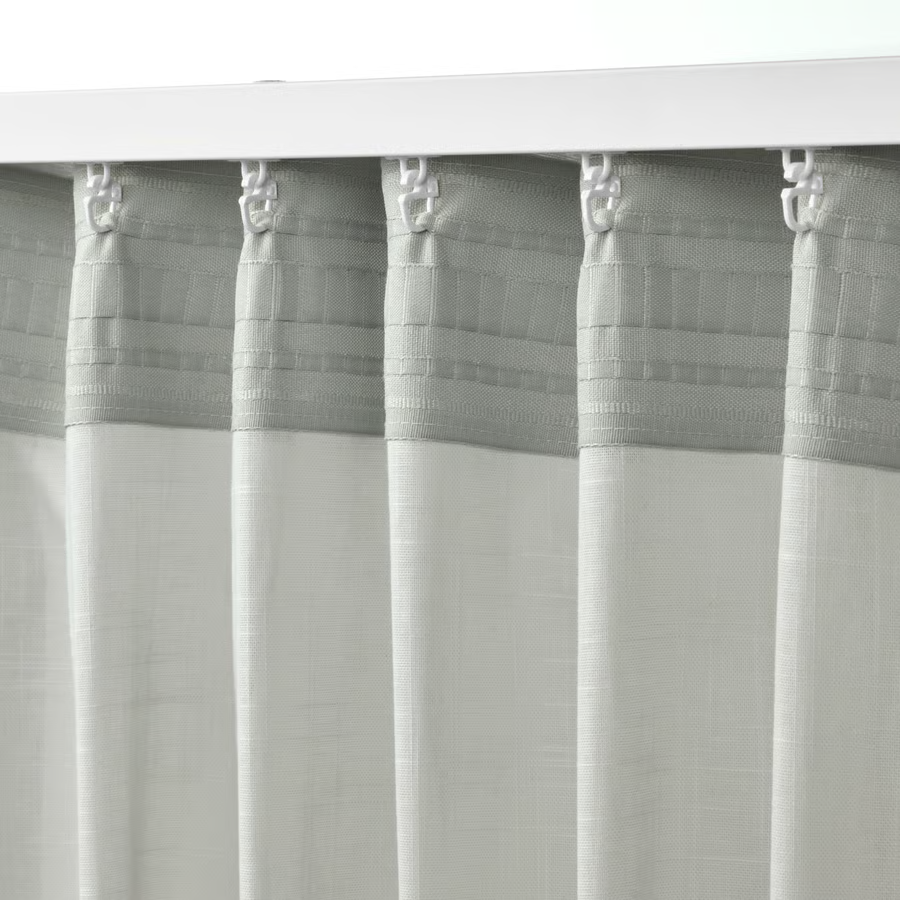 SILVERHOLM Cotton Pleated Curtain - Image 9