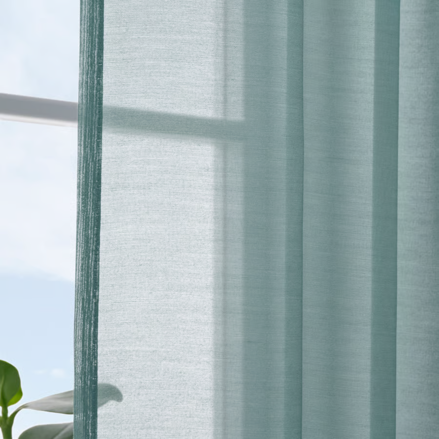 STENFR Polyester Pleated Airy Curtains-145x250 cm - Image 11