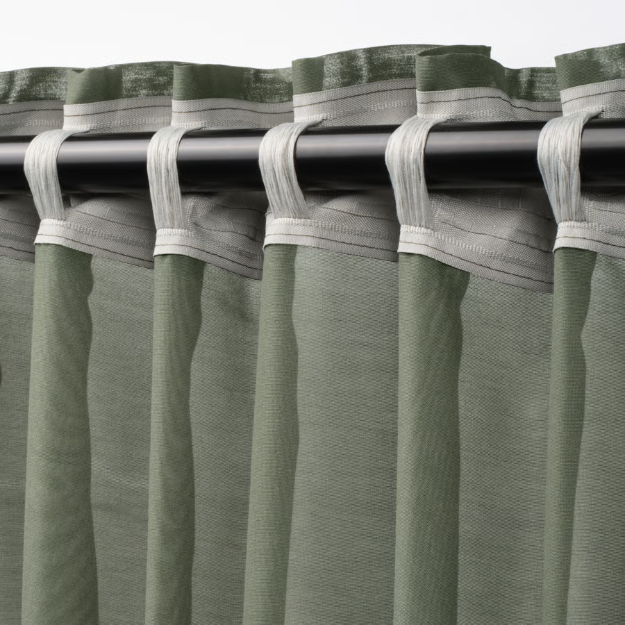 STENFR Polyester Pleated Airy Curtains-145x250 cm - Image 19