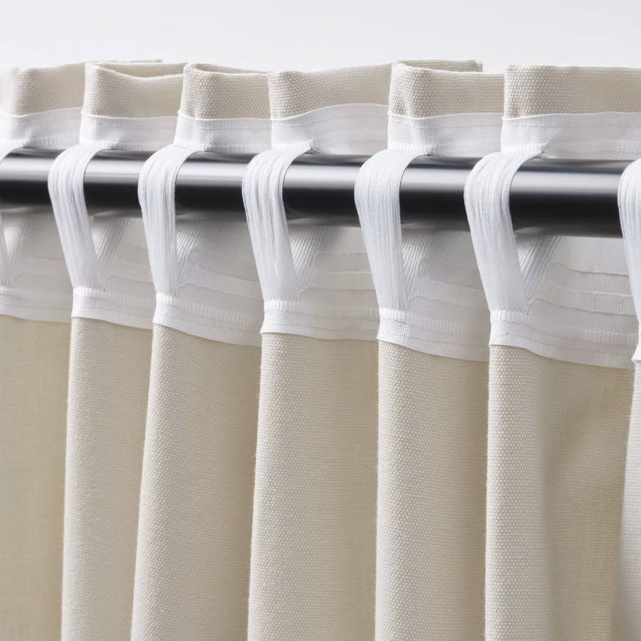 GINSTVIK Polyester Pleated Curtain - Image 6
