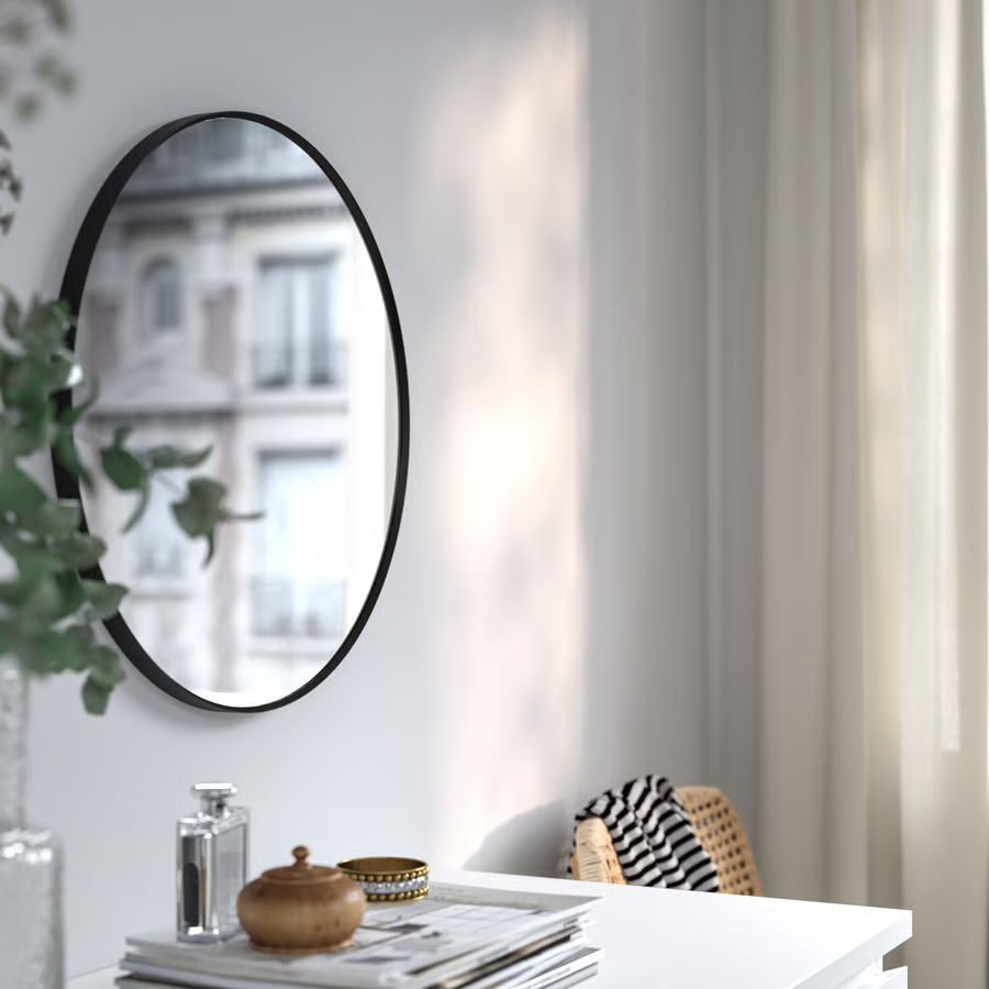 LINDBY Aluminum Round Mirror - Image 5