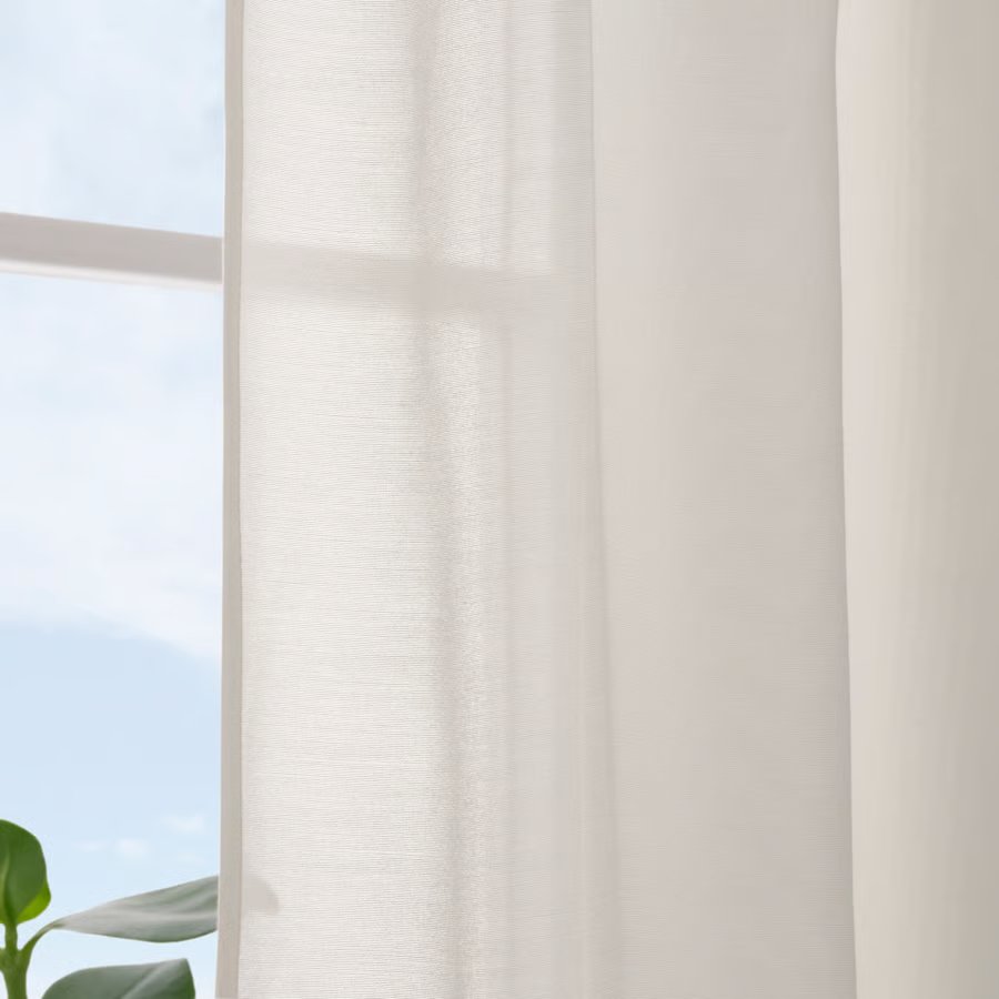 STENFR Polyester Pleated Airy Curtains-300x250 cm - Image 4