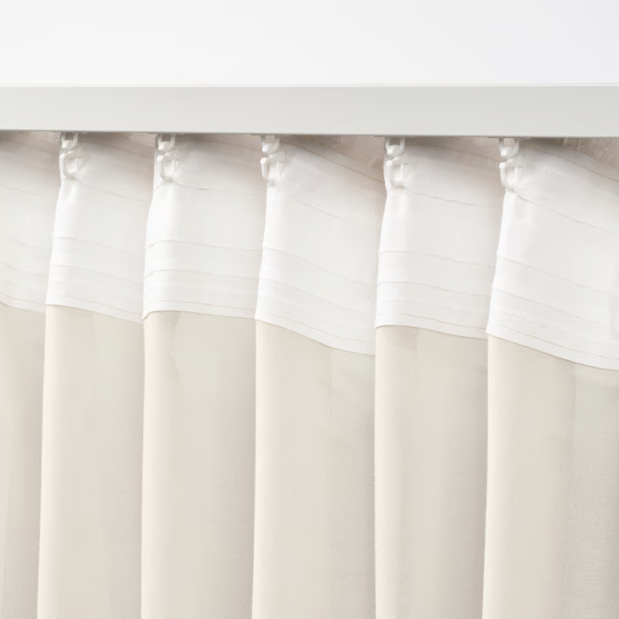 STENFR Polyester Pleated Airy Curtains-300x250 cm - Image 3