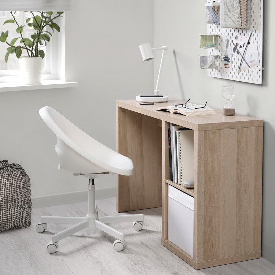 NORDICA/Loreget Computer Table with Swivel Chair Set - Image 5
