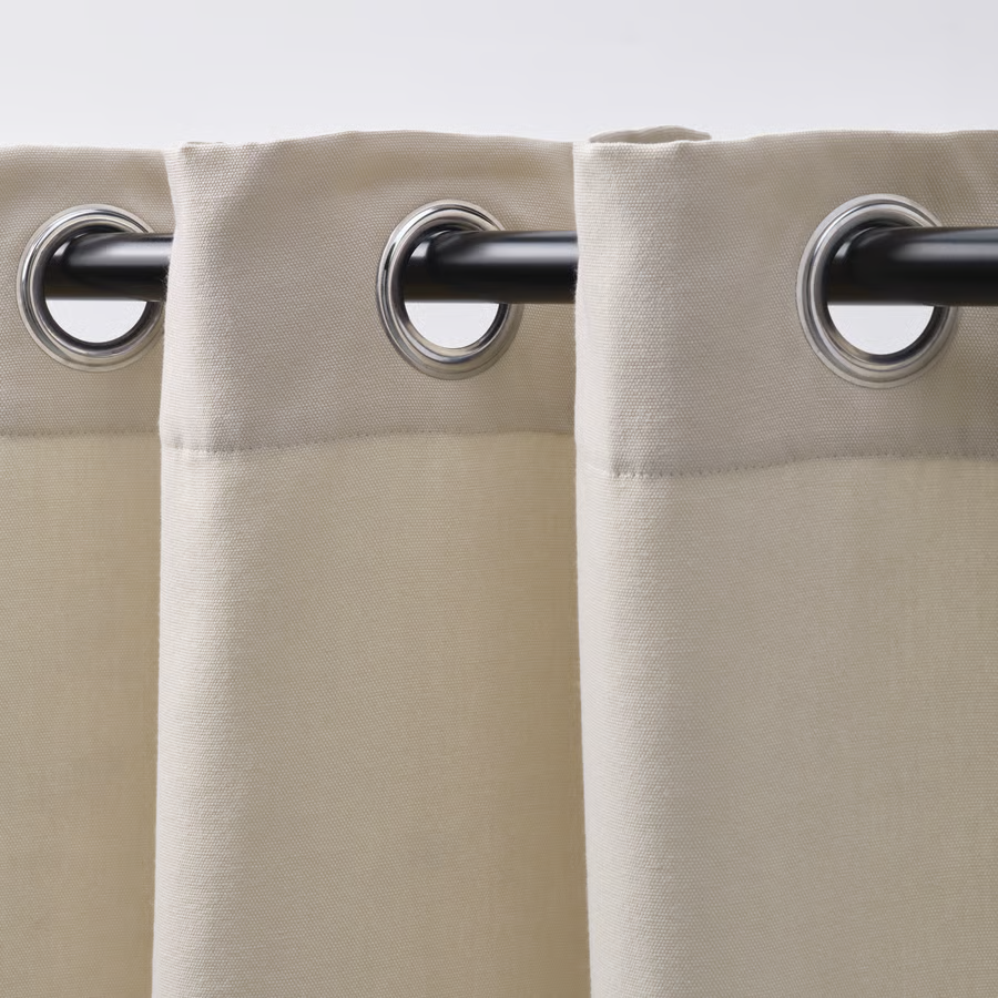 GINSTVIK Polyester Pleated Curtain - Image 3