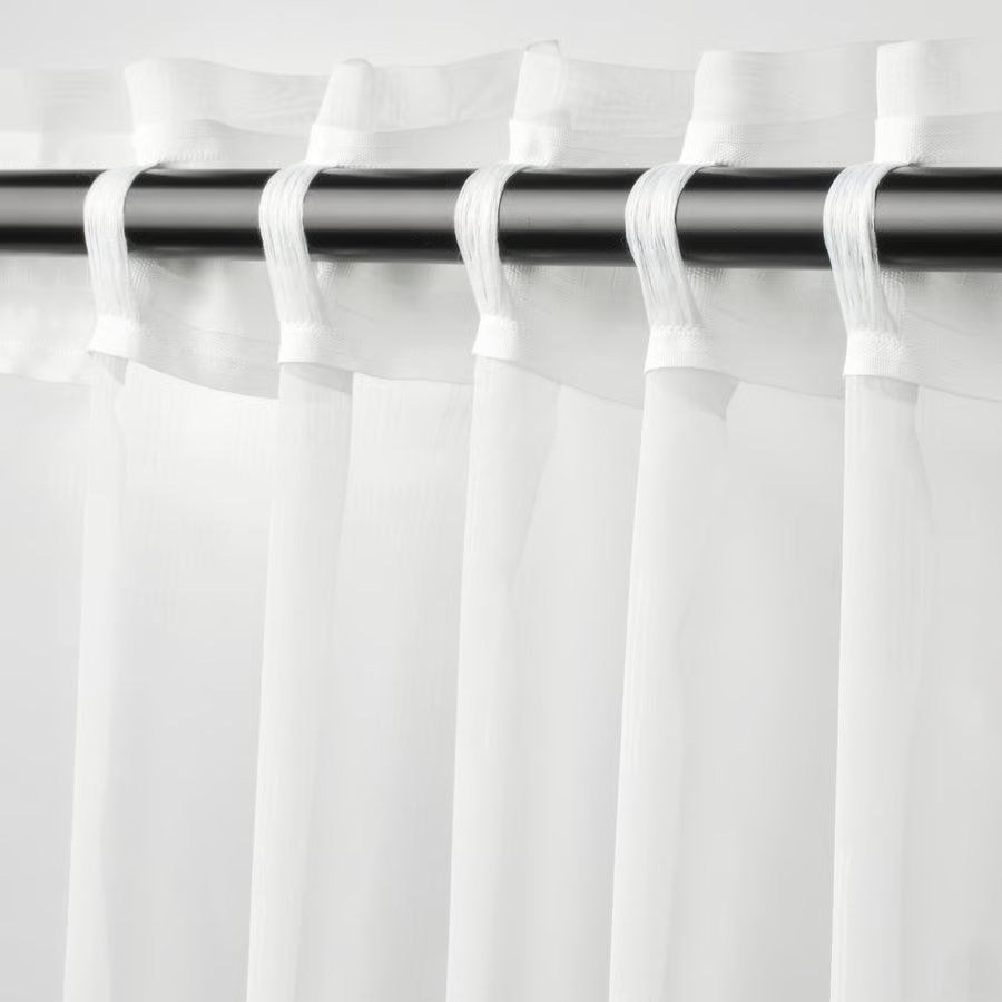 PALJUNGMAL Polyester Textured Airy Curtains - Image 2
