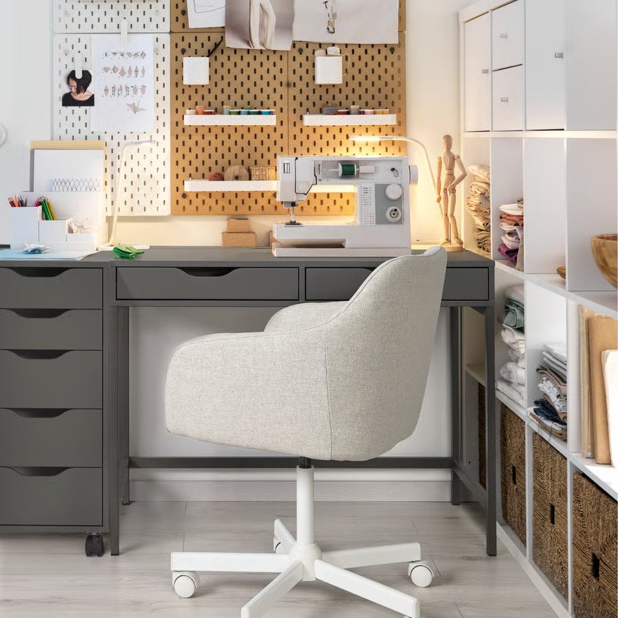 ALVEX 2-Drawer Desk - Image 11