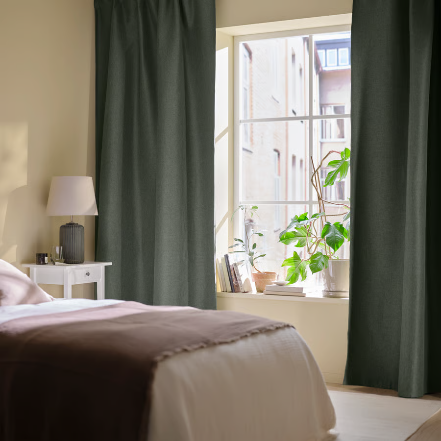 ANNAKA Polyester Light-Filtering Curtain - Image 2