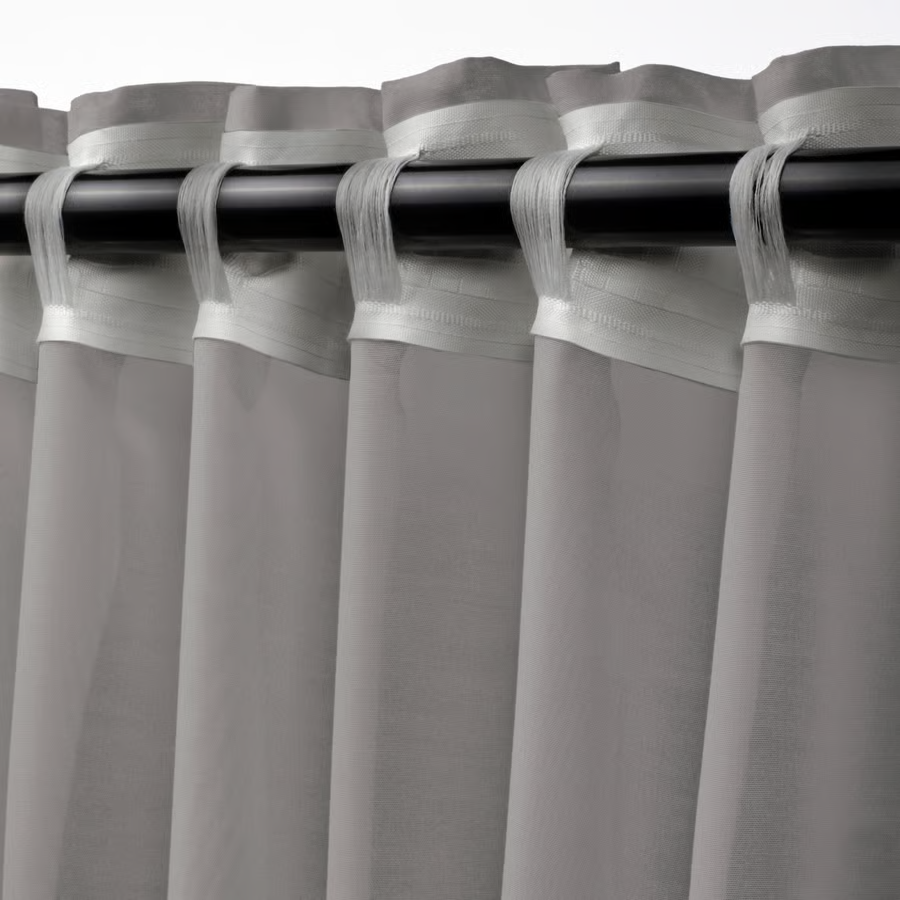 STENFR Polyester Pleated Airy Curtains-145x250 cm - Image 15