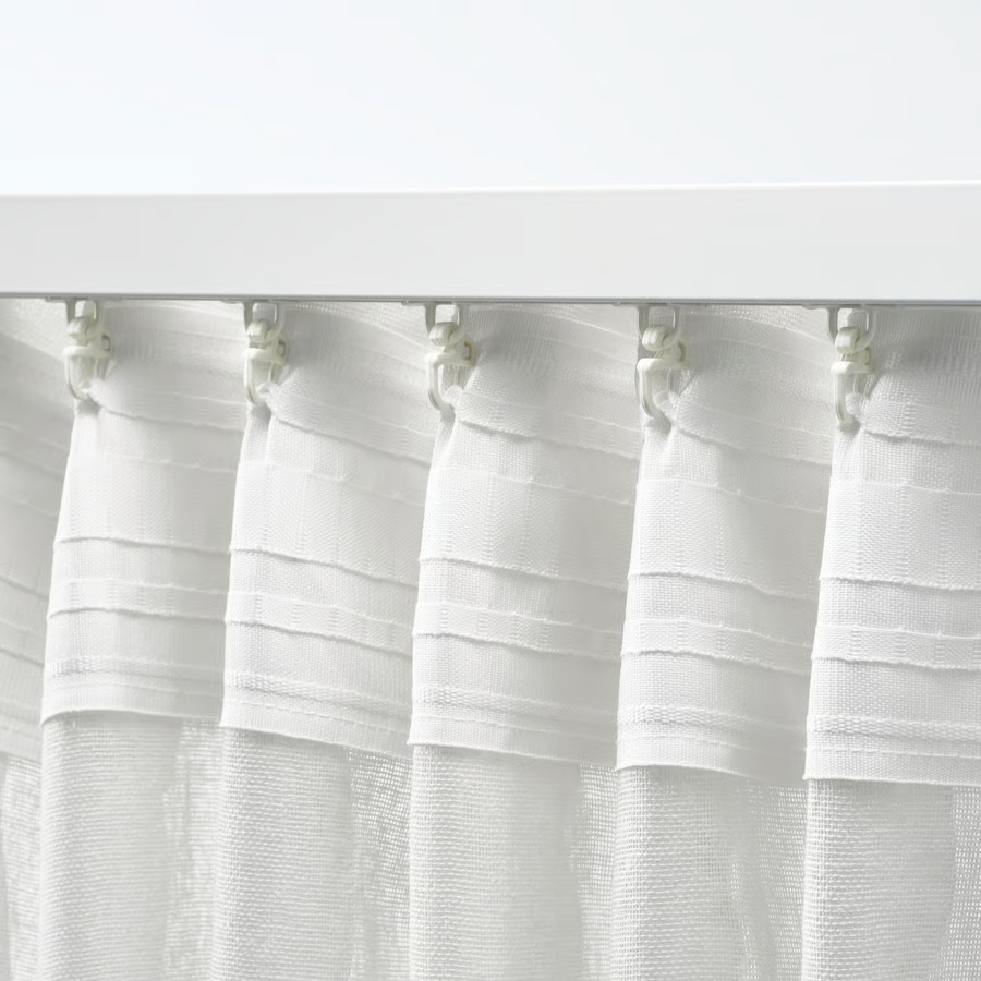 STOCKVIK 2025 Linen-Cotton Pleated Curtain Panel - Image 2