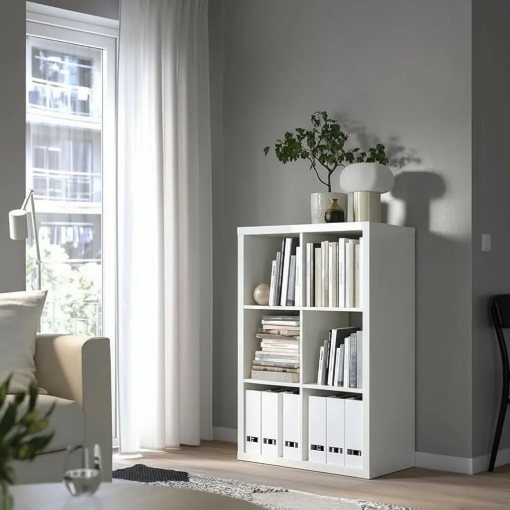 NORDICA 6-Cube Bookcase Storage Unit - Image 2