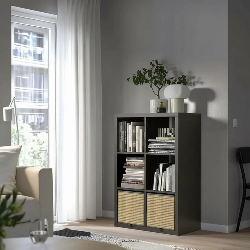 NORDICA 6-Cube Bookcase Storage Unit - Image 4
