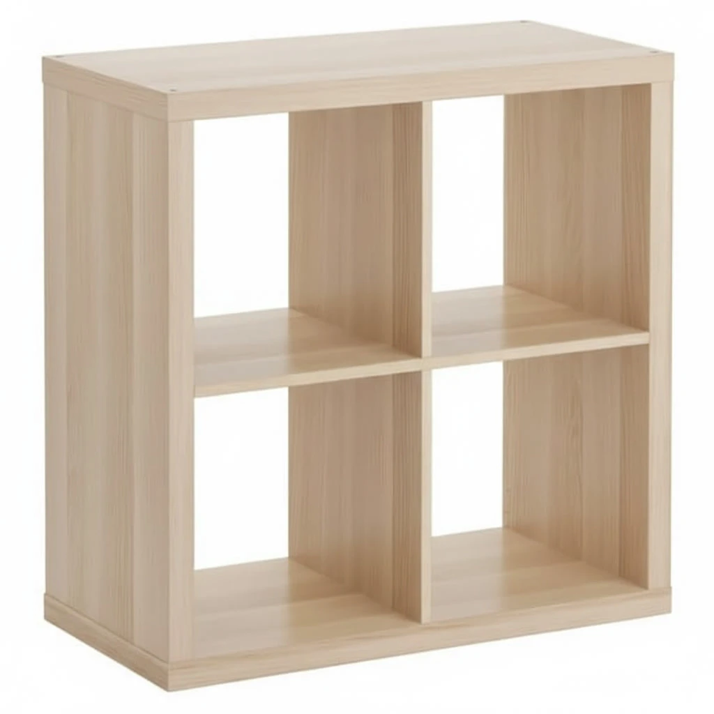 NORDICA 4-Cube Shelving Unit - Image 2