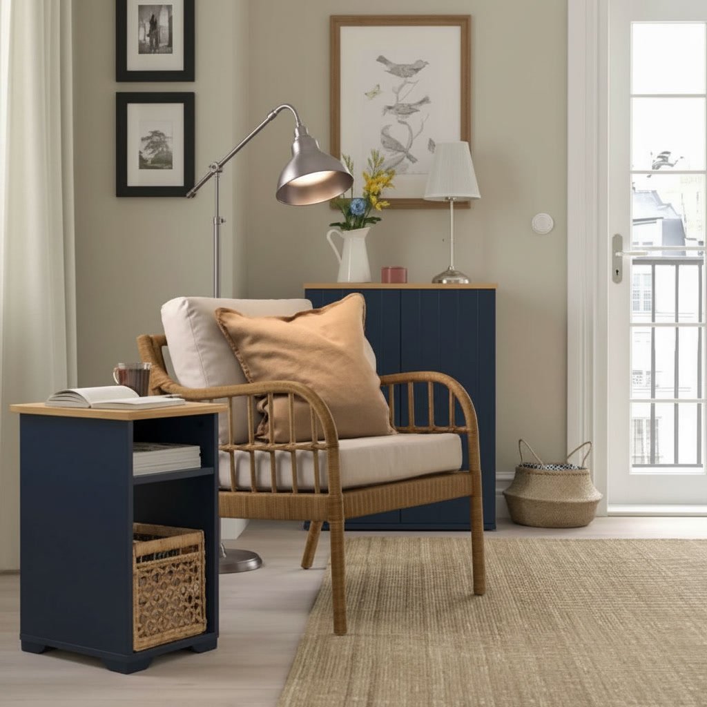 SKRUVIK Slim Side Table - Image 5
