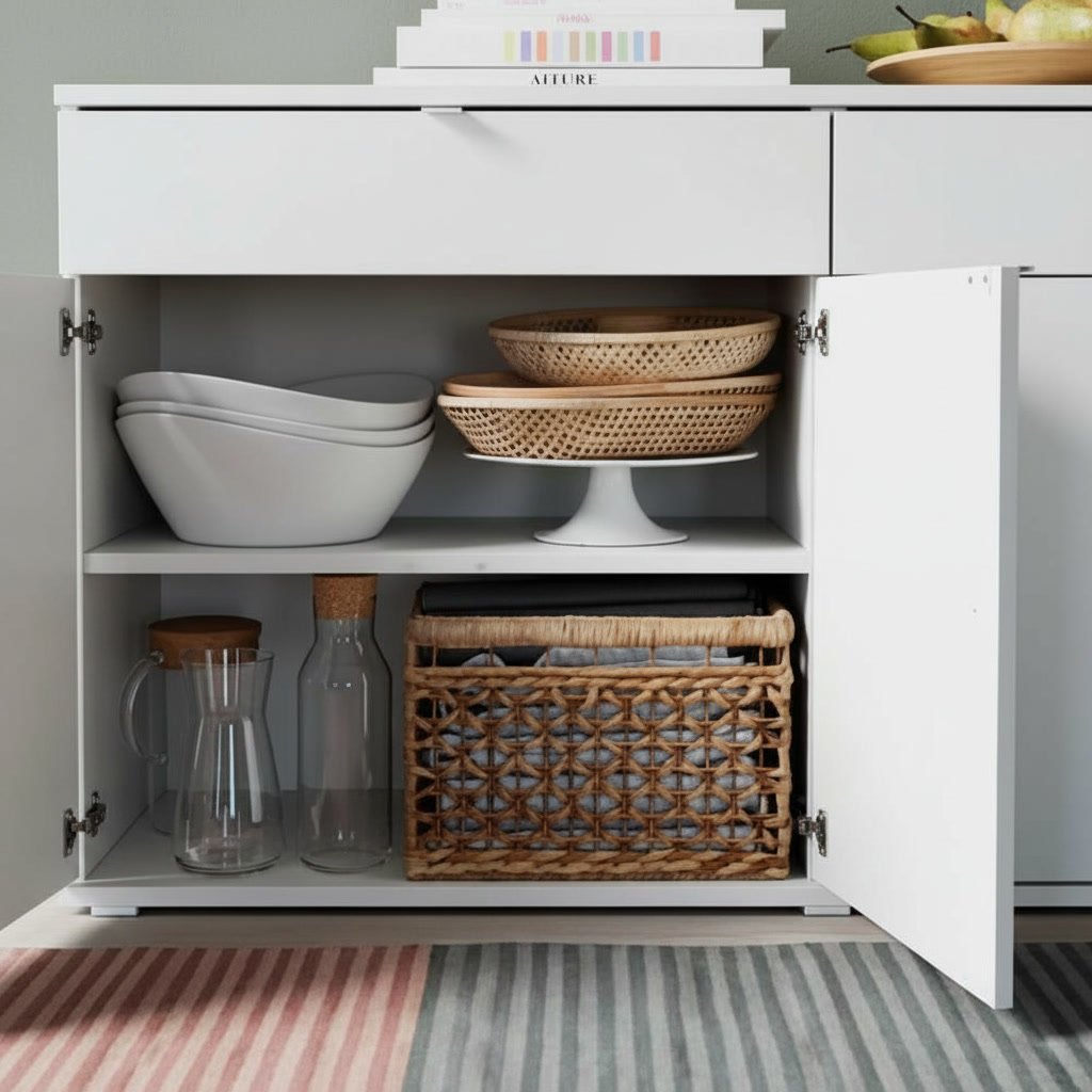 VANTARA Wide Sideboard Storage Cabinet - Image 3