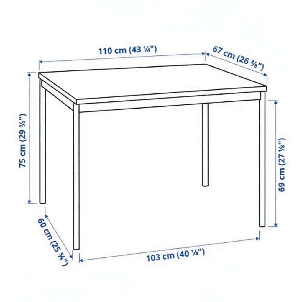 SANDORA Rectangular Dining Table - Image 3