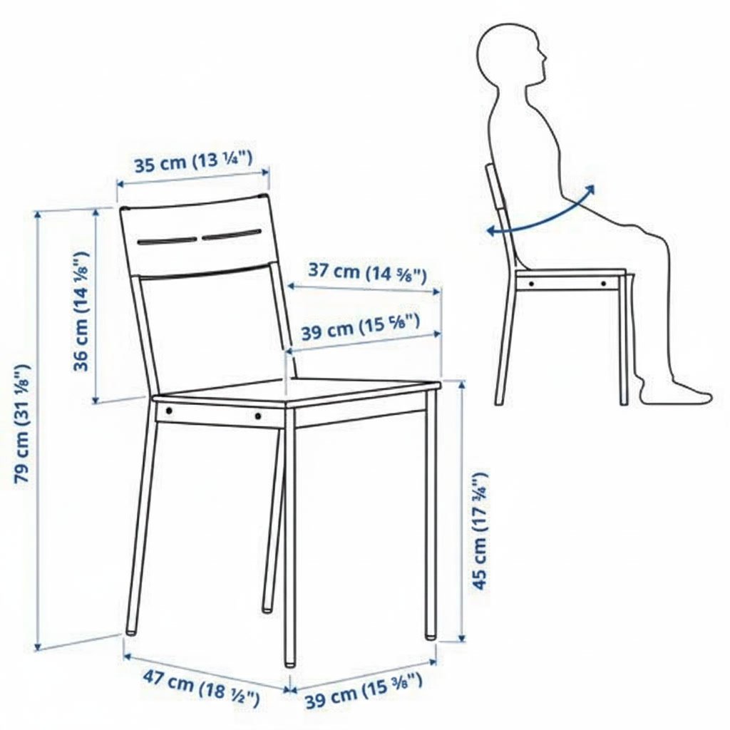 BUSARA Pine Dining Chair - Image 6