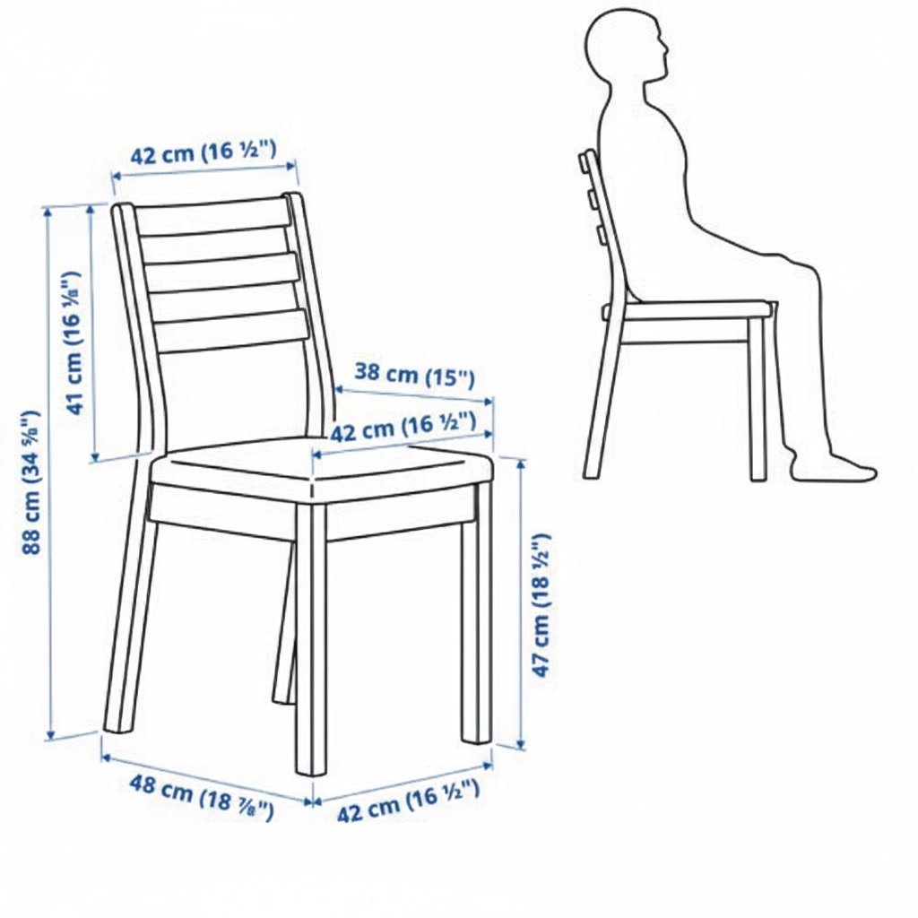 TONVIK Upholstered Dining Chair - Image 9